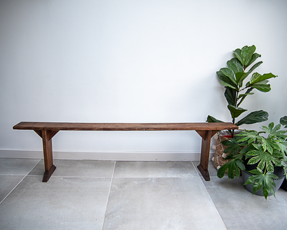 19th Century Elm Wood Benches 