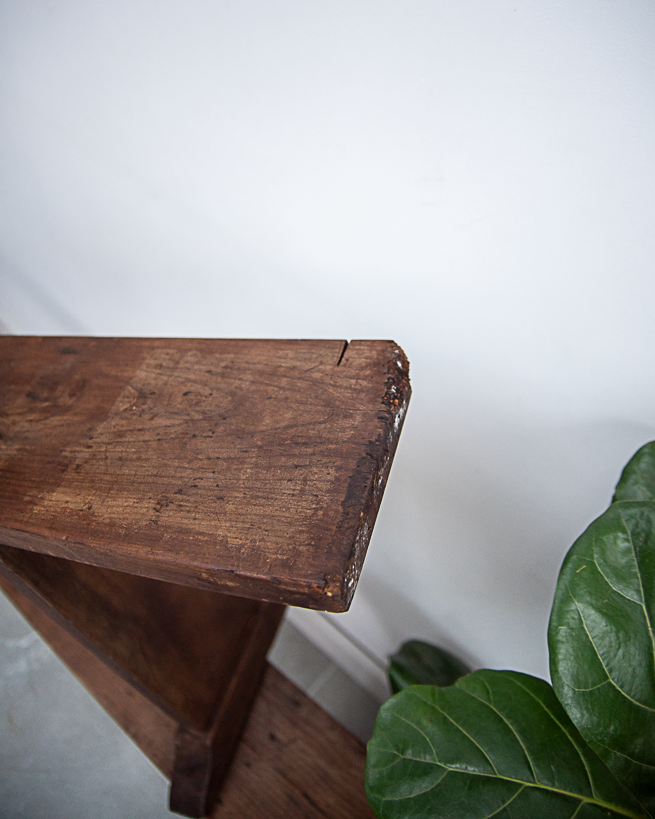 19th Century Elm Wood Benches 
