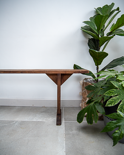 19th Century Elm Wood Benches 