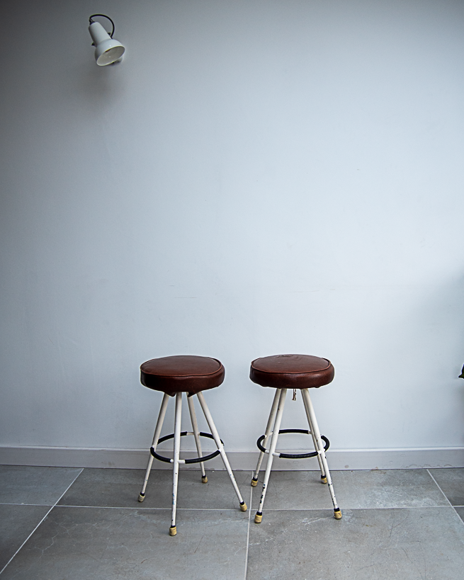Vintage Retro Stools (Pair)