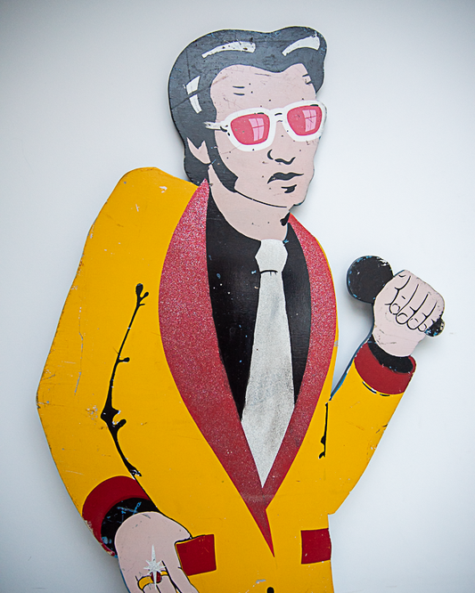 Decorative Vintage (Elvis) Wooden Signage