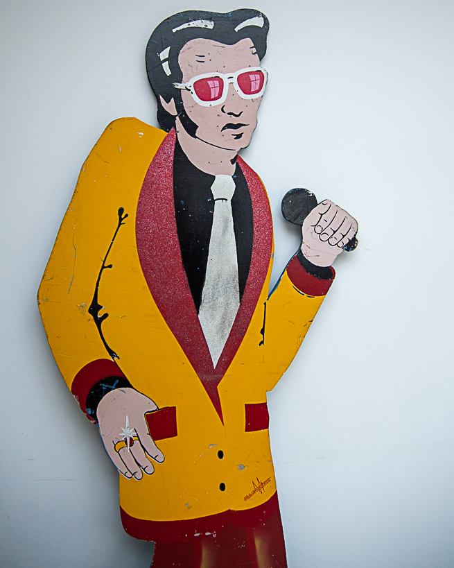 Decorative Vintage (Elvis) Wooden Signage