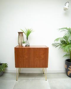 Mid Century Teak Sideboard Cocktail Cabinet