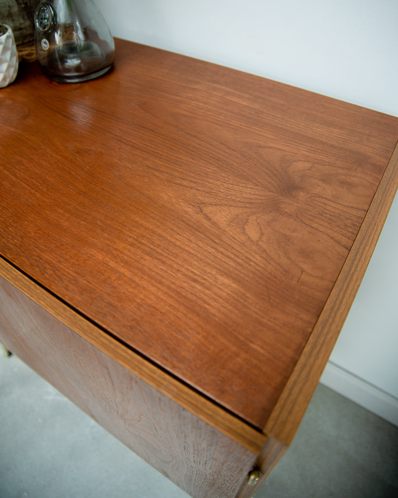 Mid Century Teak Sideboard Cocktail Cabinet