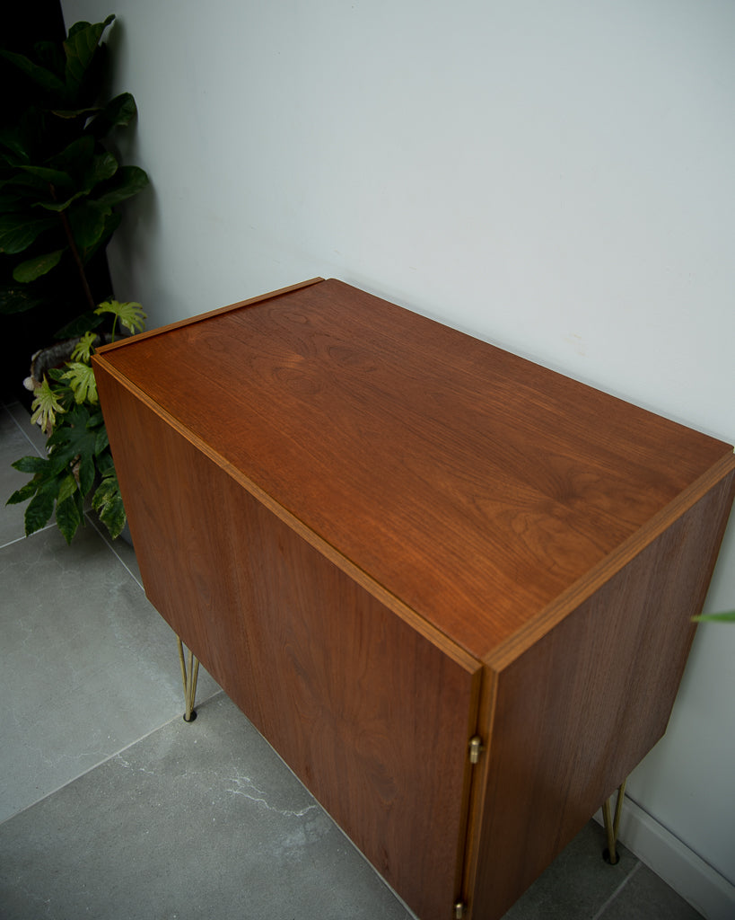 Mid Century Teak Sideboard Cocktail Cabinet