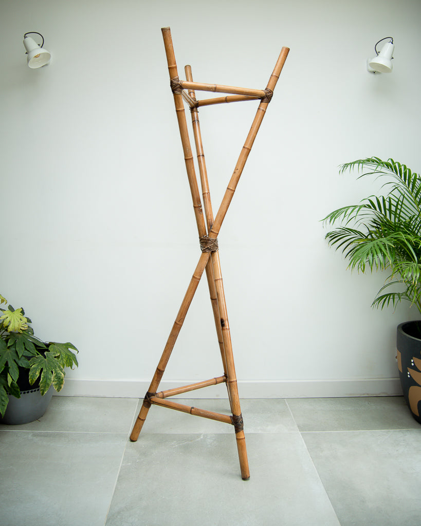Vintage Bamboo Coat Stand