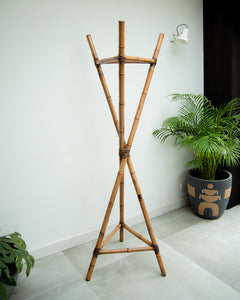 Vintage Bamboo Coat Stand
