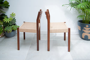 Mid Century Danish Dining Chairs (Set of 6)
