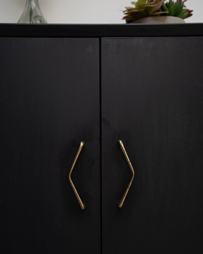 Mid Century Small LP Record / Cocktail Cabinet