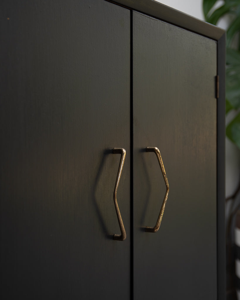 Mid Century Small LP Record / Cocktail Cabinet