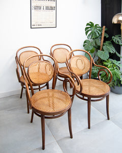 Thonet No 11 Bentwood Armchairs