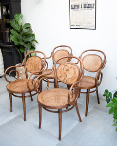 Thonet No 11 Bentwood Armchairs