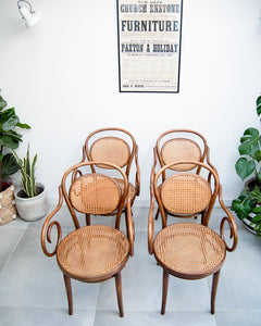 Thonet No 11 Bentwood Armchairs