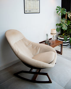 Mid Century Lurashell Telstar Gemini Rocking Chair