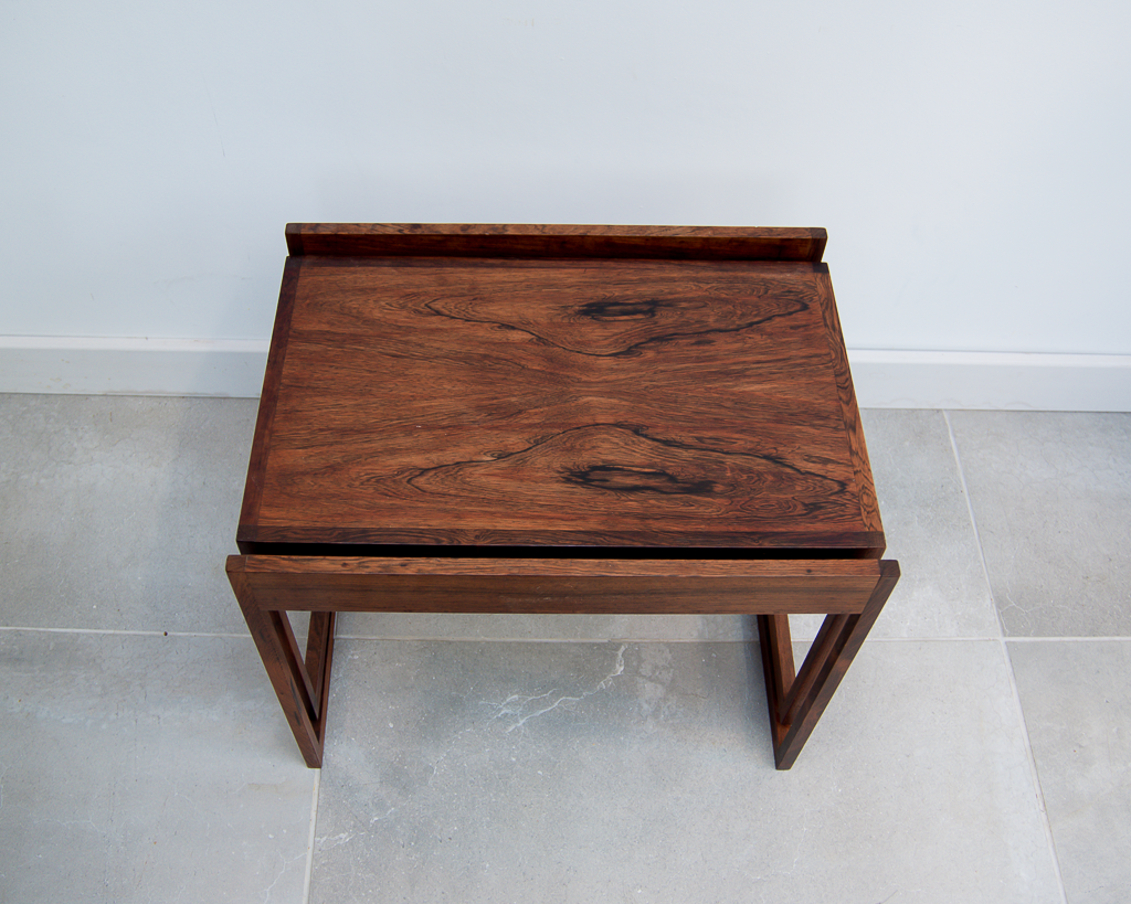 Mid Century Rosewood Nesting Tables