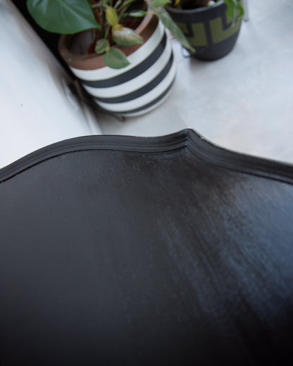 Vintage Ebonised Console Hall Table