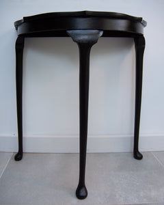 Vintage Ebonised Console Hall Table