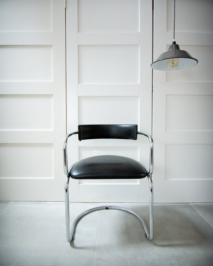 Pair of Mid Century Bauhaus Chairs