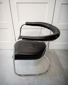 Modernist Bauhaus Chrome Chair (PEL Style)