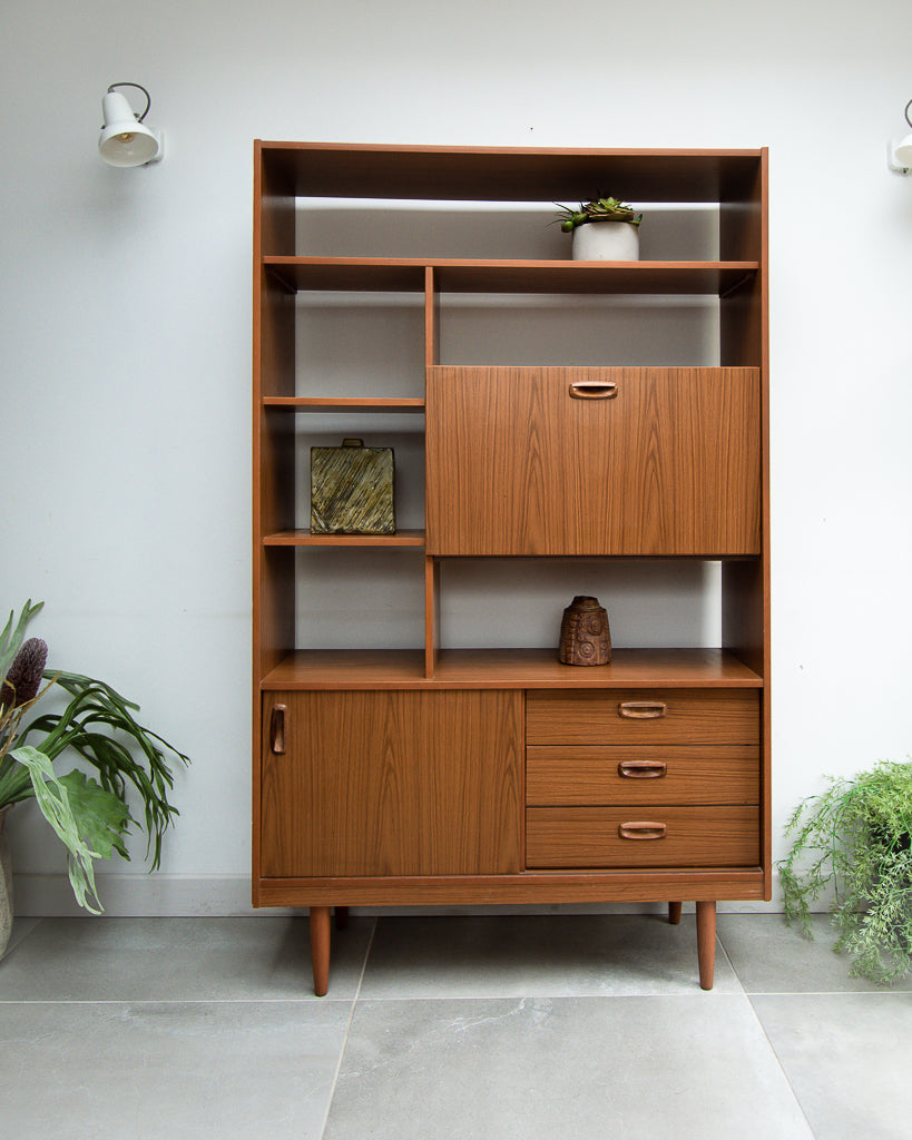 Mid Century Cocktail Cabinet / Room Divider