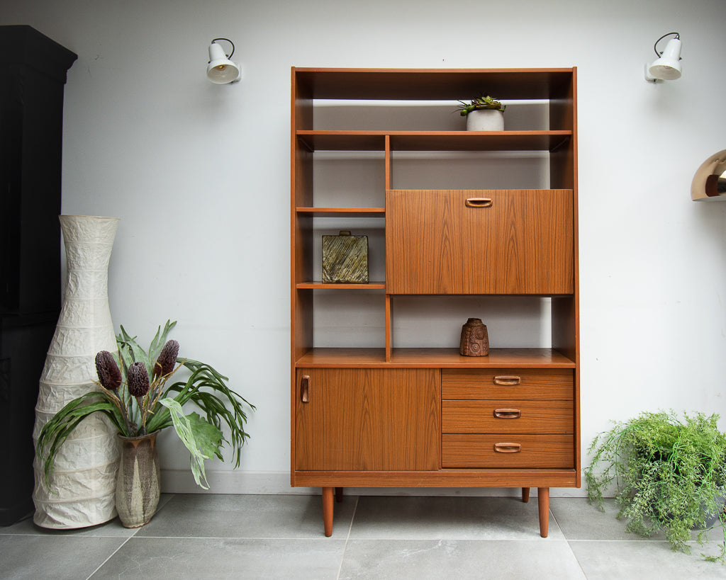 Mid Century Cocktail Cabinet / Room Divider