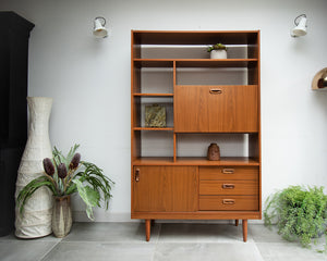 Mid Century Cocktail Cabinet / Room Divider