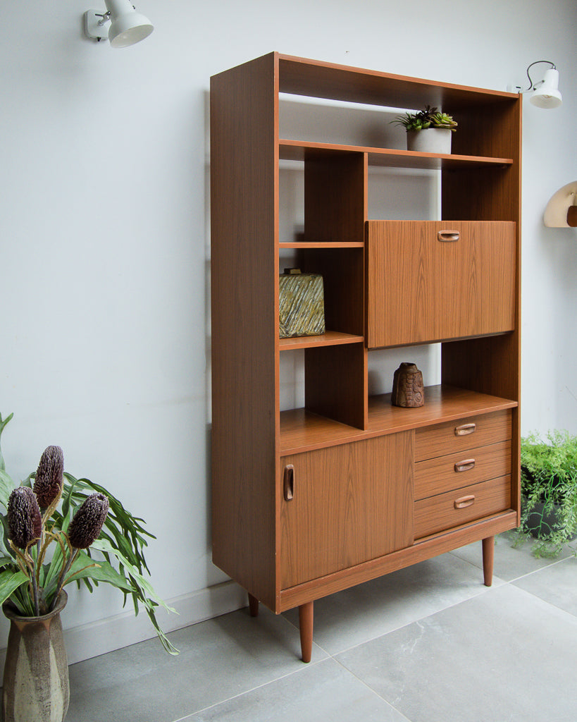Mid Century Cocktail Cabinet / Room Divider