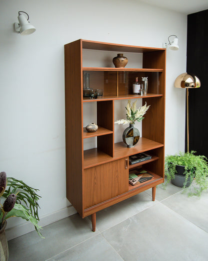 Mid Century Bookcase / Room Divider