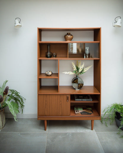 Mid Century Bookcase / Room Divider