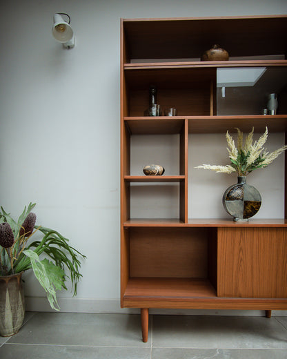 Mid Century Bookcase / Room Divider