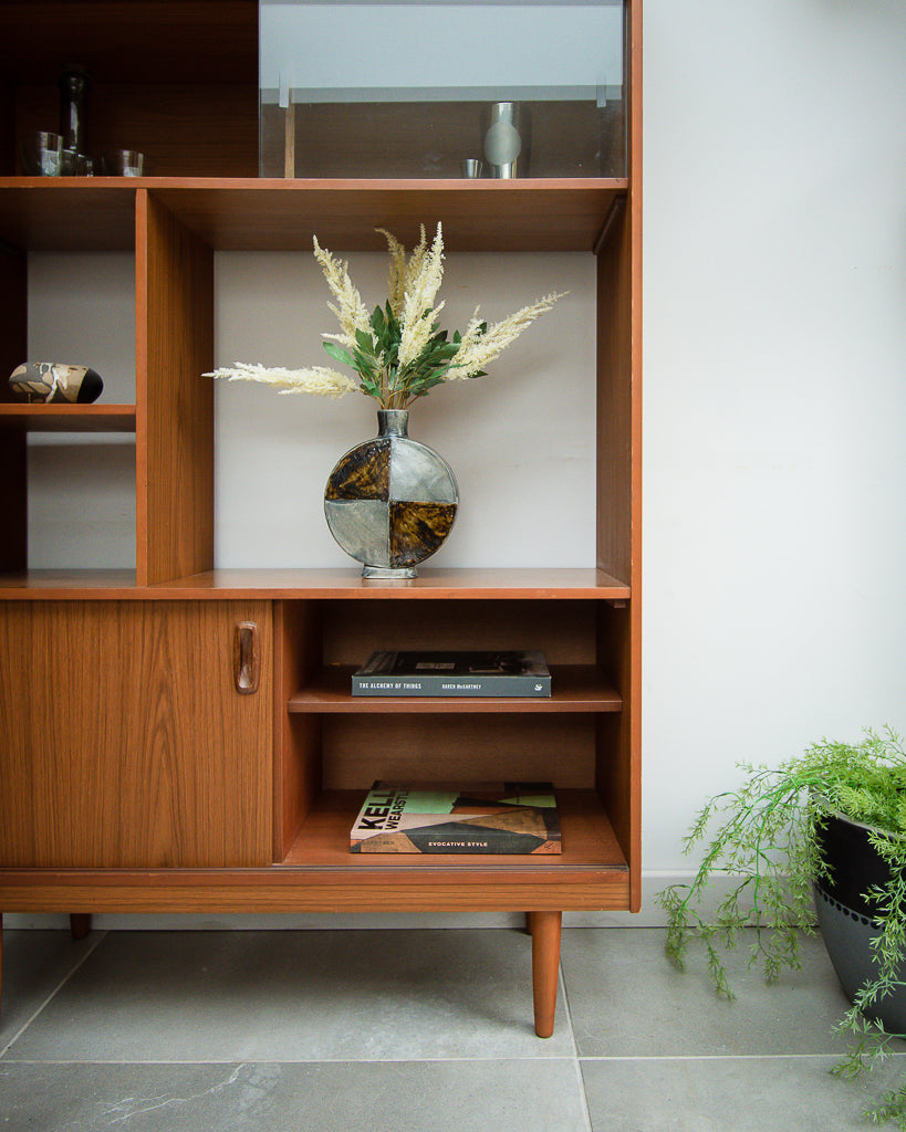 Mid Century Bookcase / Room Divider