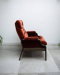 Danish Bentwood Recliner Lounge Armchairs