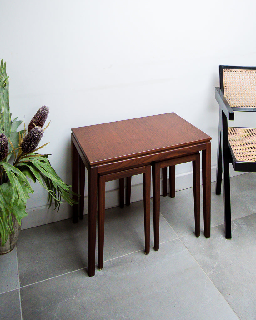 Teak Nesting Tables Robert Heritage 