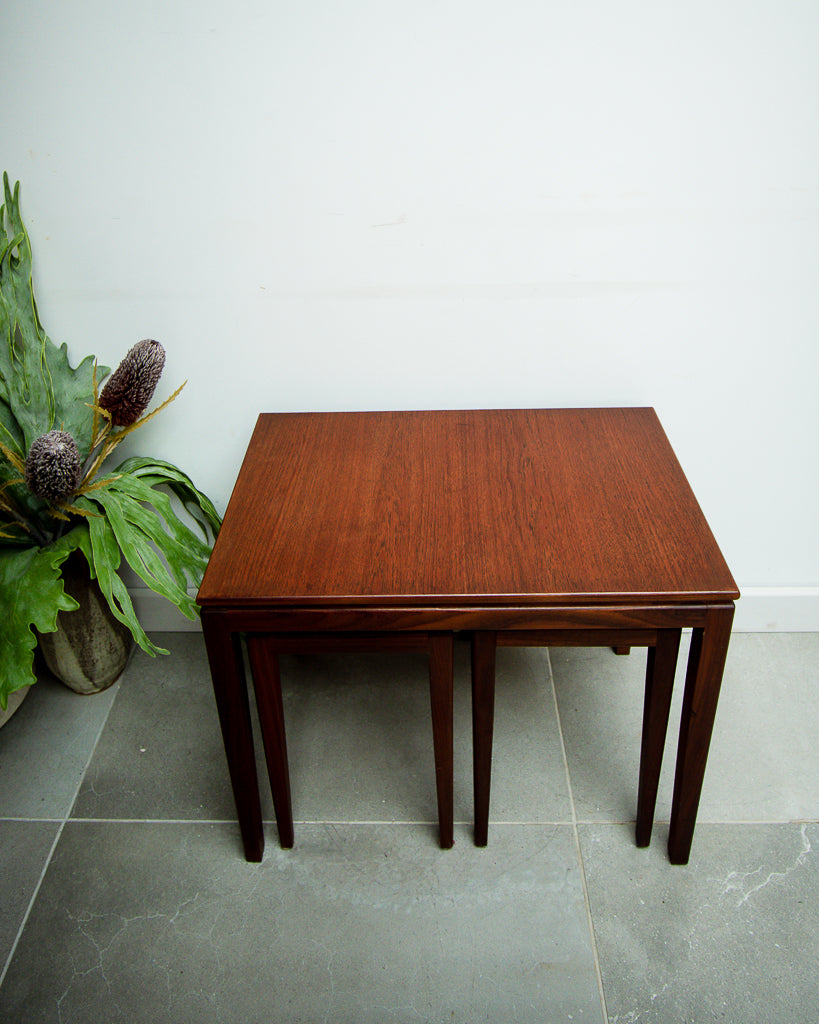 Teak Nesting Tables Robert Heritage 