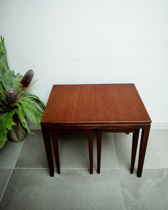 Teak Nesting Tables Robert Heritage 
