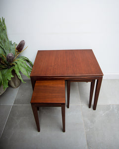 Teak Nesting Tables Robert Heritage 