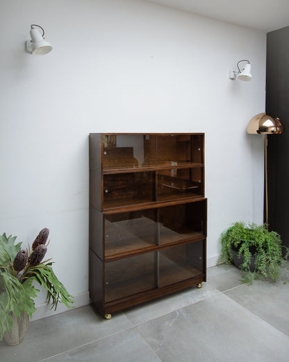 Vintage Criterion Sectional Oak Bookcase