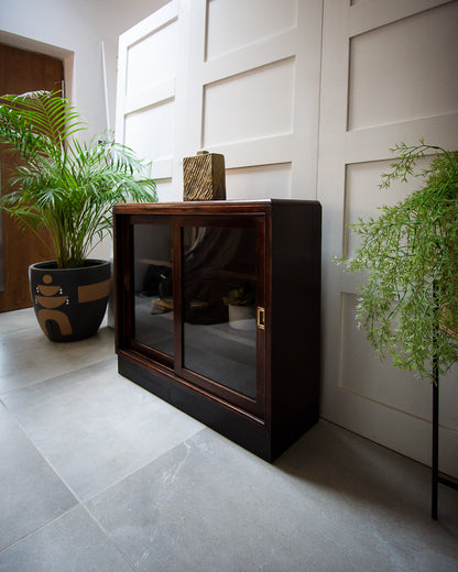Vintage Oak Bookcase / Cabinet