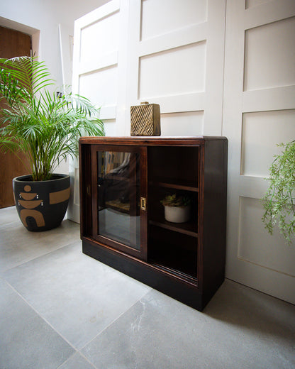 Vintage Oak Bookcase / Cabinet