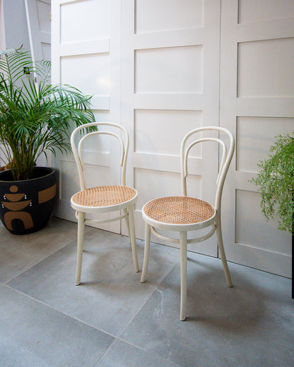 Thonet No.18 Bentwood & Cane Chairs (Pair)