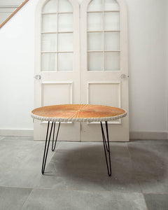 Retro Wicker Effect Coffee Table
