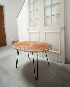 Retro Wicker Effect Coffee Table