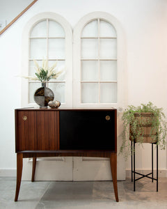 Mid Century Small Cocktail Cabinet / Sideboard