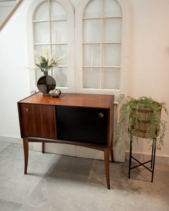 Mid Century Small Cocktail Cabinet / Sideboard