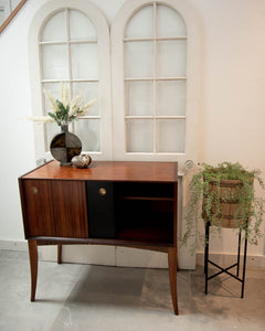 Mid Century Small Cocktail Cabinet / Sideboard