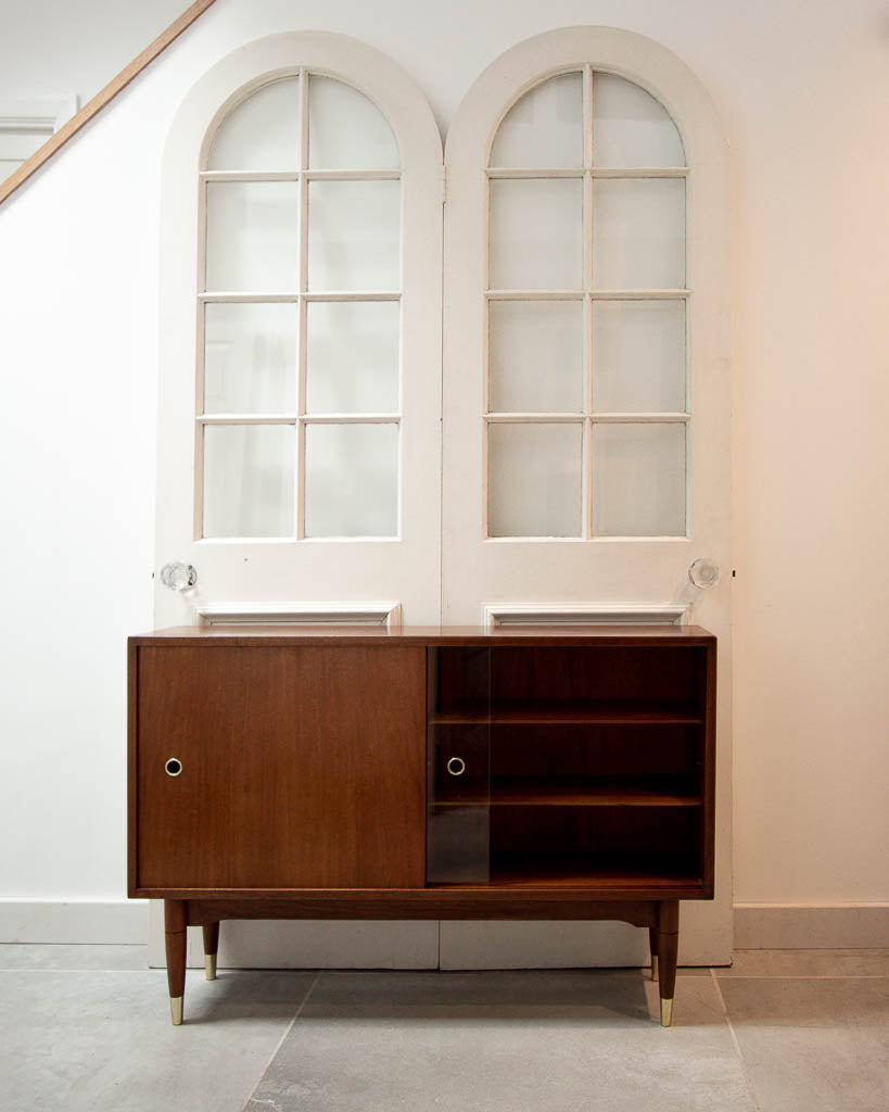 Mid Century Teak Bookcase / Cabinet