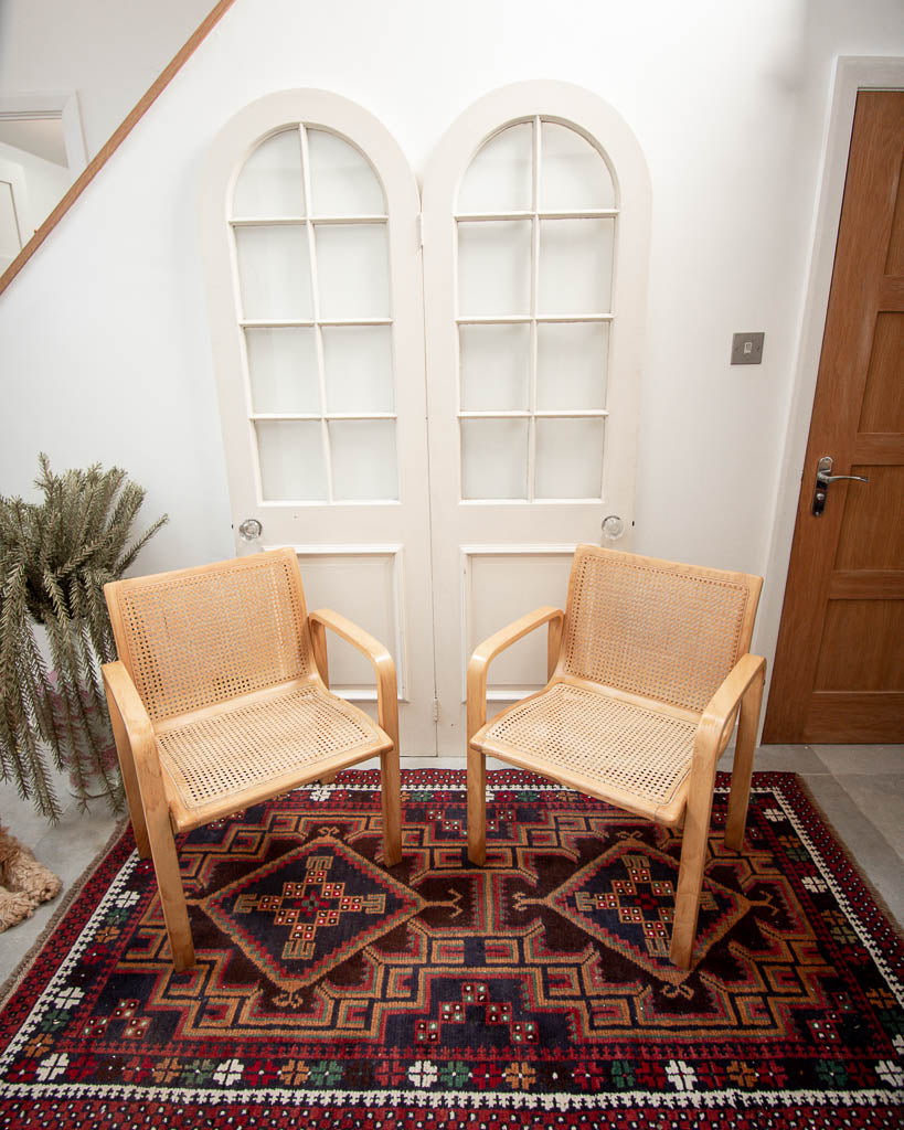 Habitat 1980s Can bentwood Ash Chairs