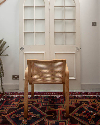 Habitat 1980s Can bentwood Ash Chairs