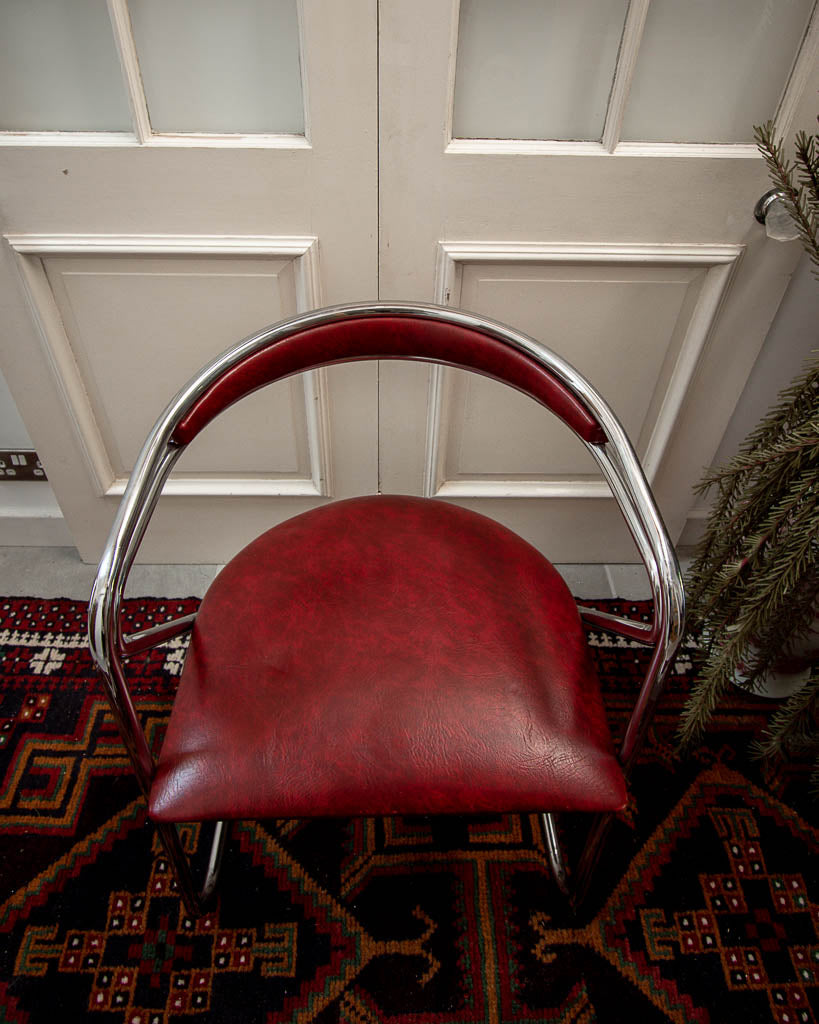 Mid Century Bauhaus Style Desk Chair