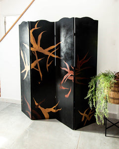 Vintage Lacquered Screen / Room Divider